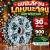 Լույս ամանորյա 900 լամպ LED, սպիտակ , կանաչ լար 30մ-ոց, հեռակառավարմամբ